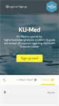 Mobile Screenshot of ku-med.com